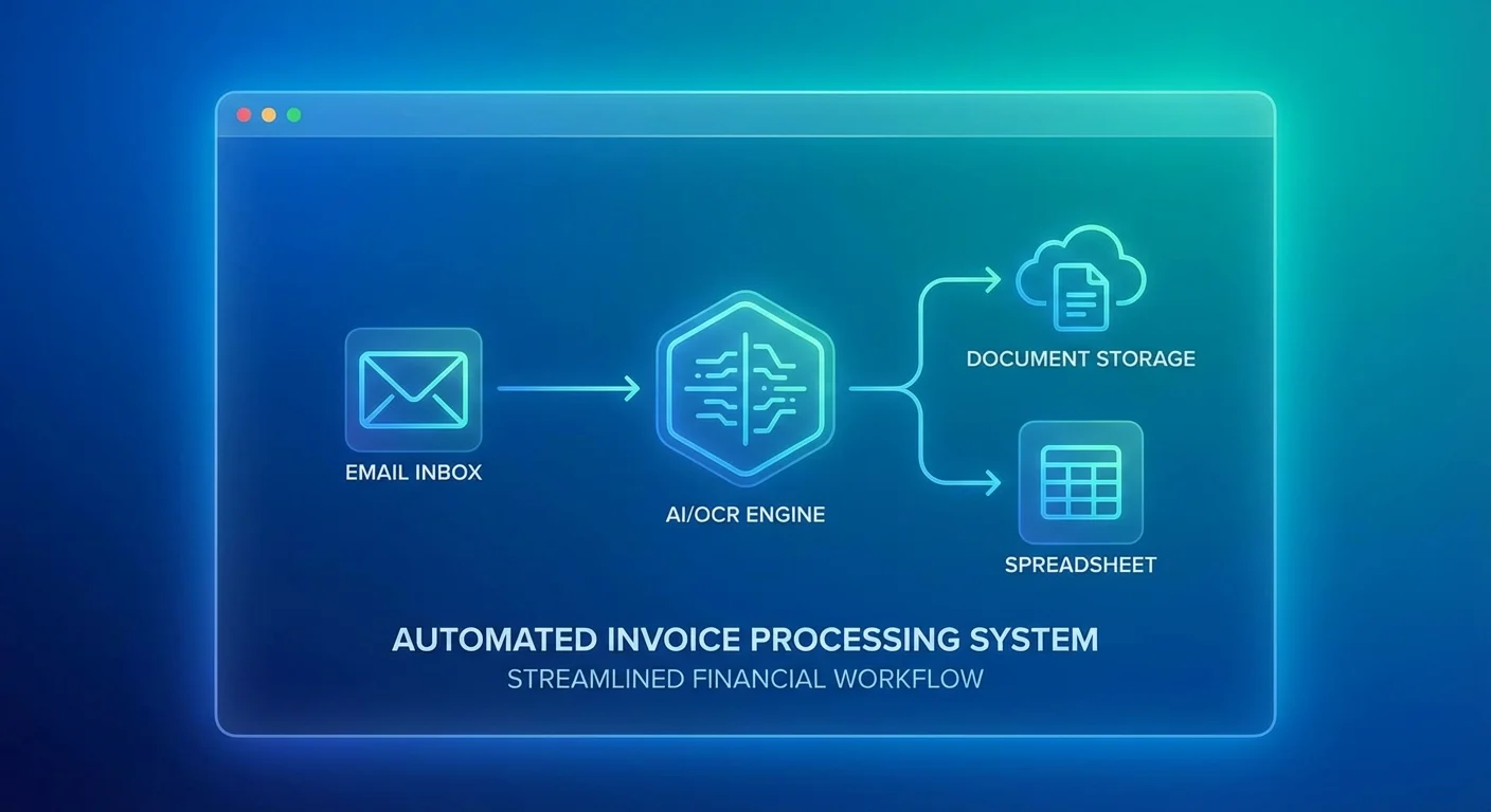 n8n financial controller - invoice and accounting automation