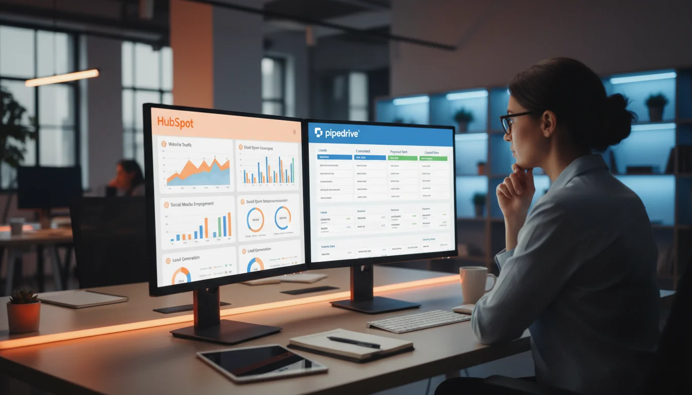 HubSpot vs Pipedrive - CRM comparison for SMEs 2026