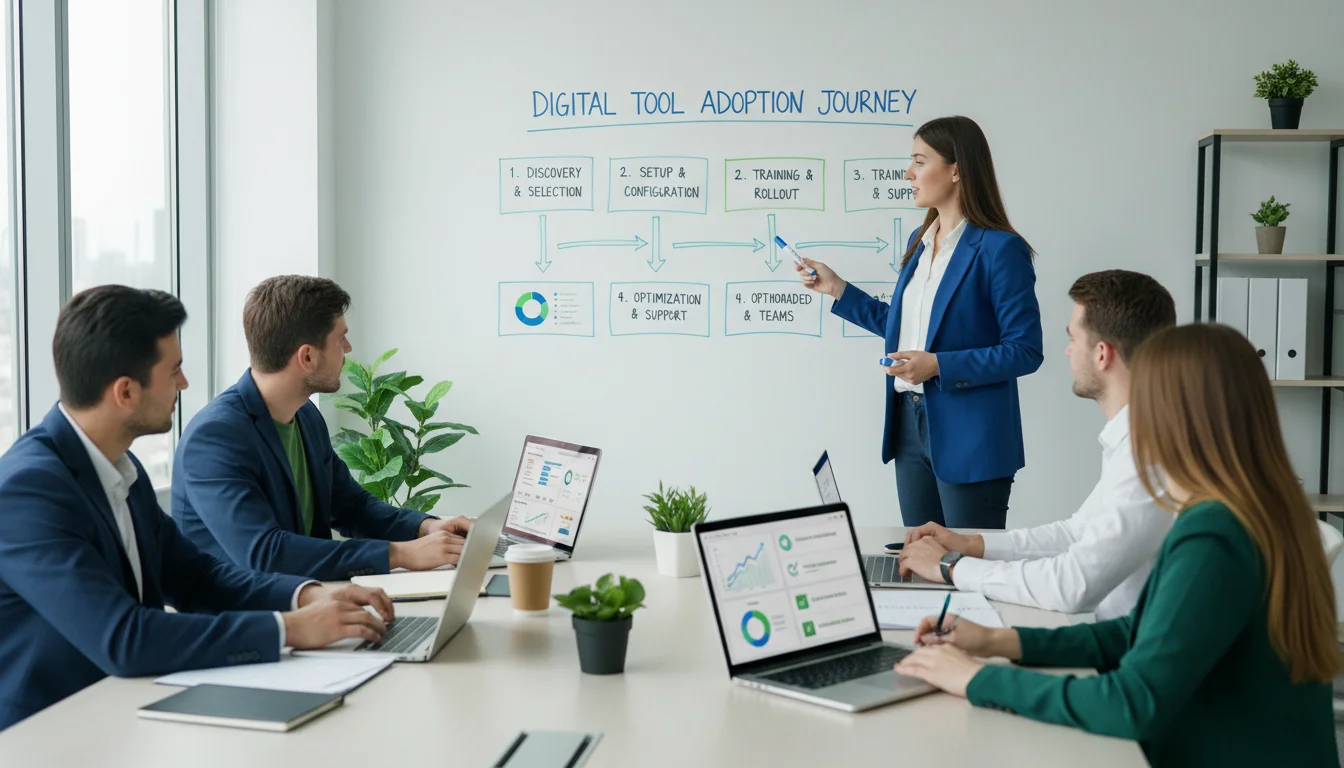 Digital tool onboarding SME - structured adoption method