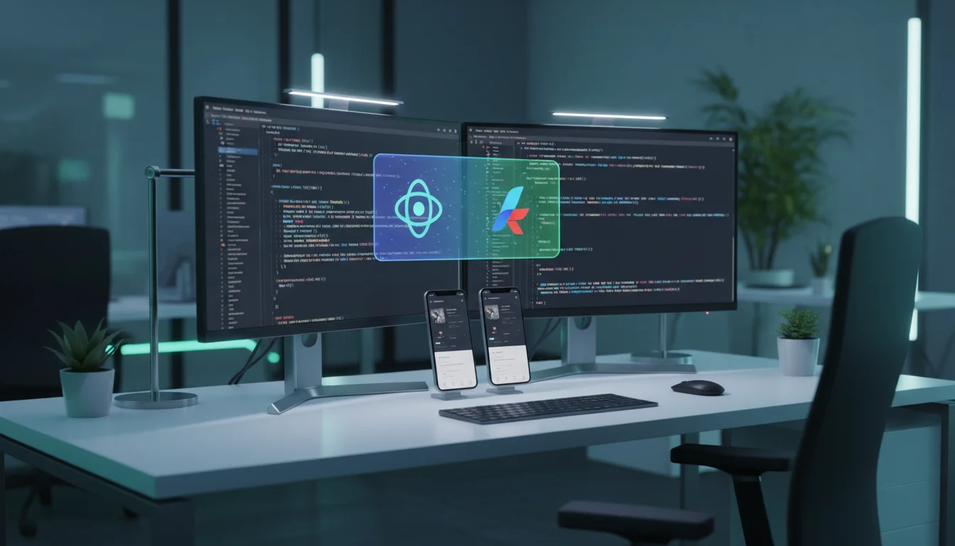 React Native vs Flutter - mobile framework comparison 2026