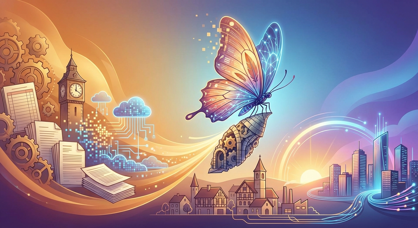 SME digital transformation - analog to digital evolution