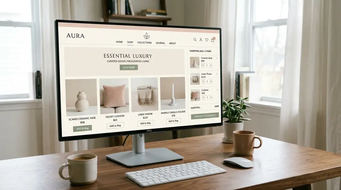 Interface d'un portail e-commerce industriel avec catalogue produits développé par JAIKIN