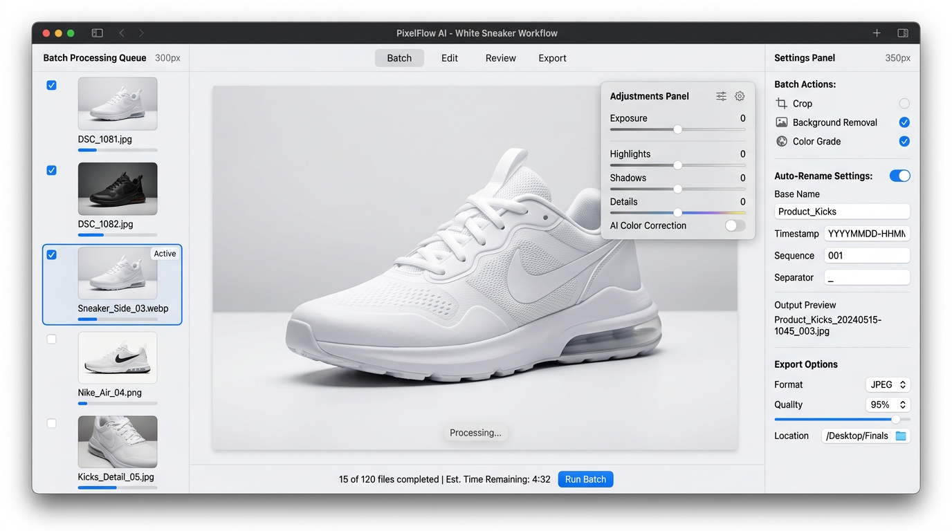 Éditeur de photos automatisé